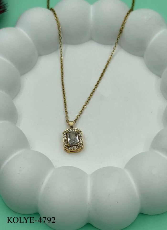 Çelik Kolye 45cm // KOLYE-4792