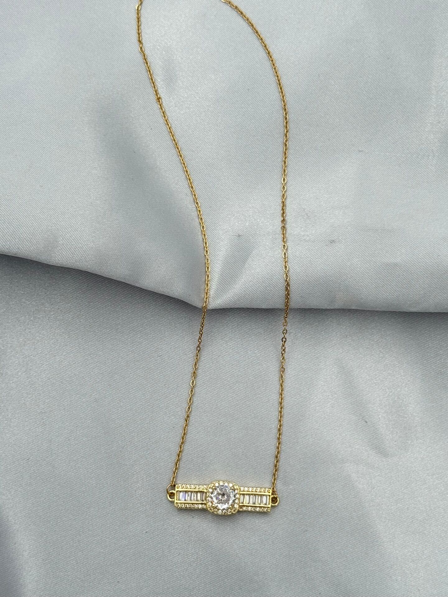 Steel Necklace 45cm // NECKLACE-5419