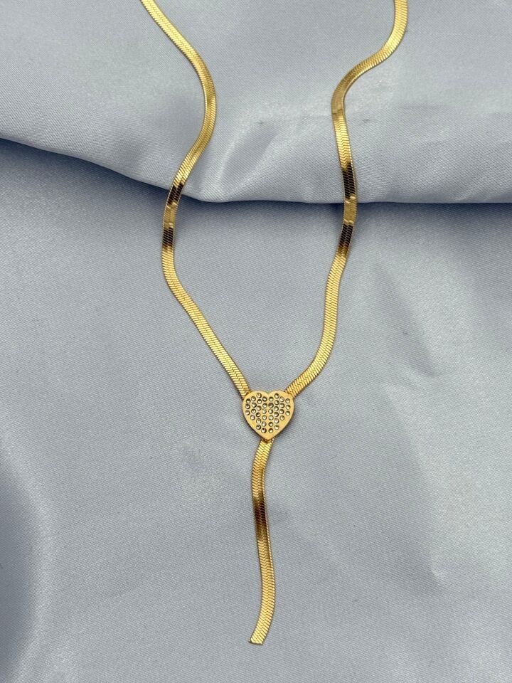Çelik Kolye 45cm // KOLYE-5420