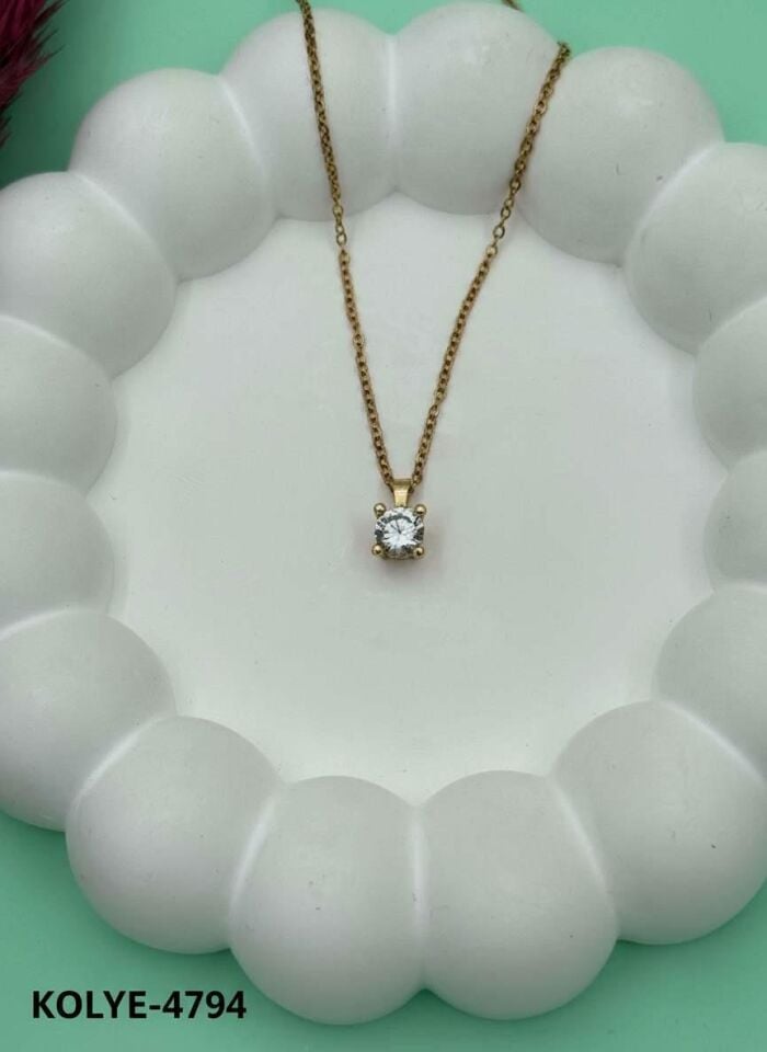 Çelik Kolye 45cm // KOLYE-4794