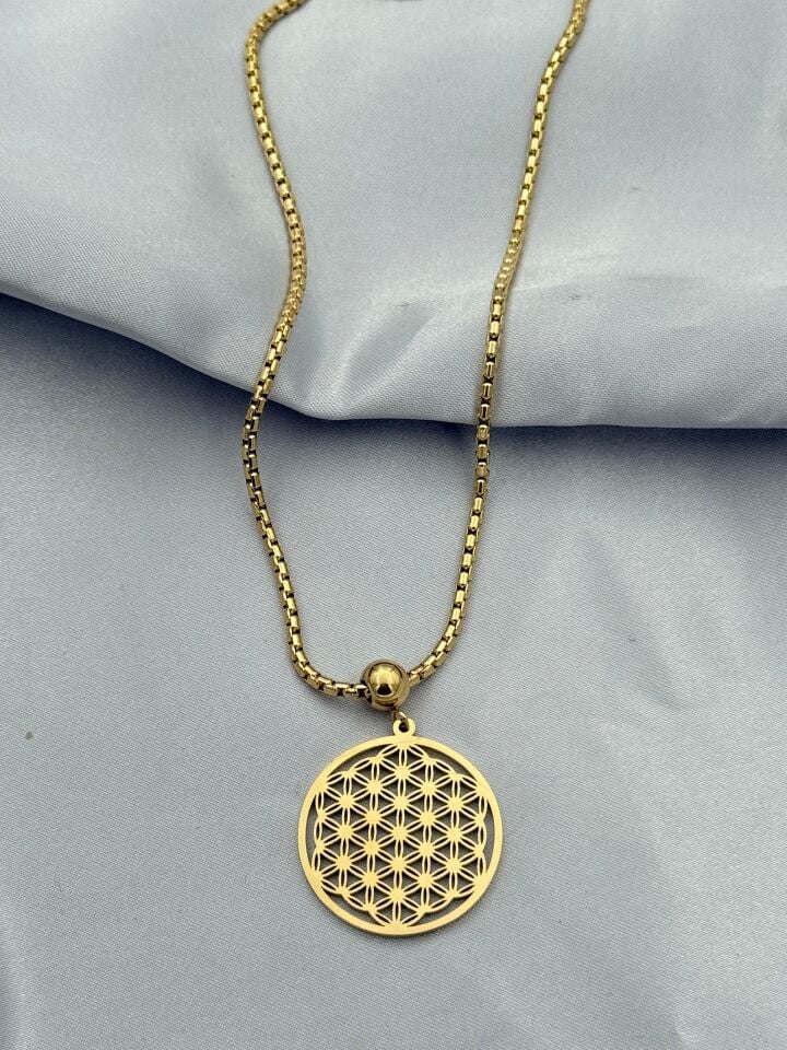 Çelik Kolye 45cm // KOLYE-5421