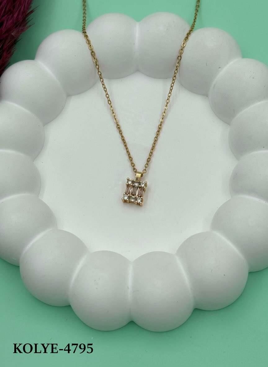 Çelik Kolye 45cm // KOLYE-4795