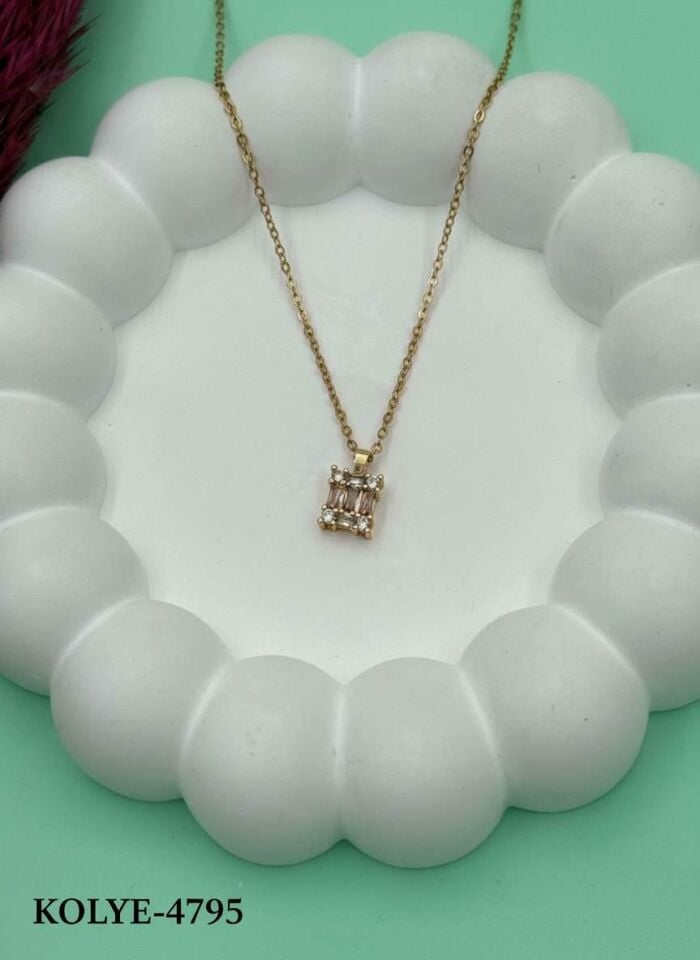 Çelik Kolye 45cm // KOLYE-4795