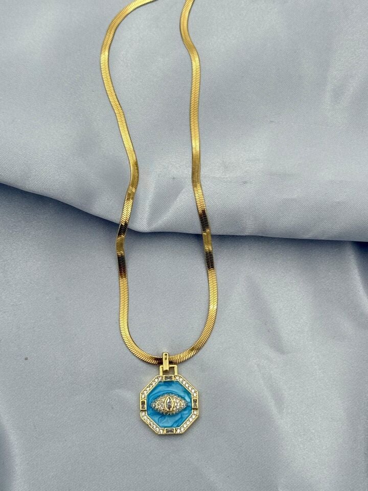 Çelik Kolye 45cm // KOLYE-5422