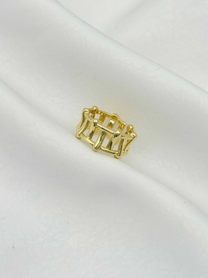 Çelik Vintage Yüzük (Ayarlanabilir) // YÜZÜK-2330