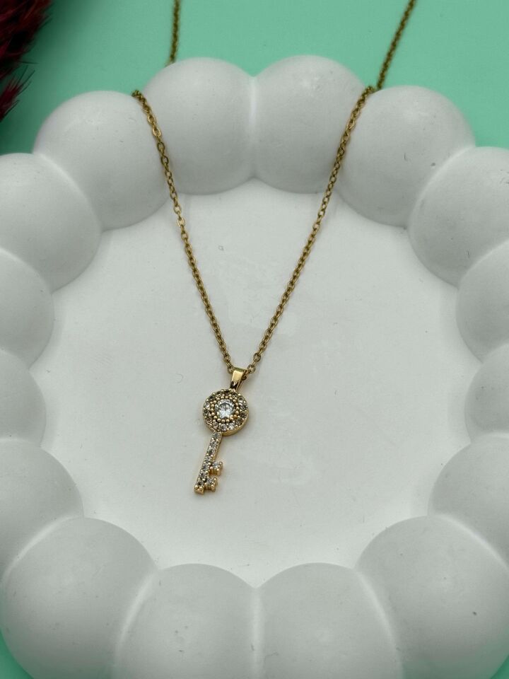 Çelik Kolye 45cm // KOLYE-4798