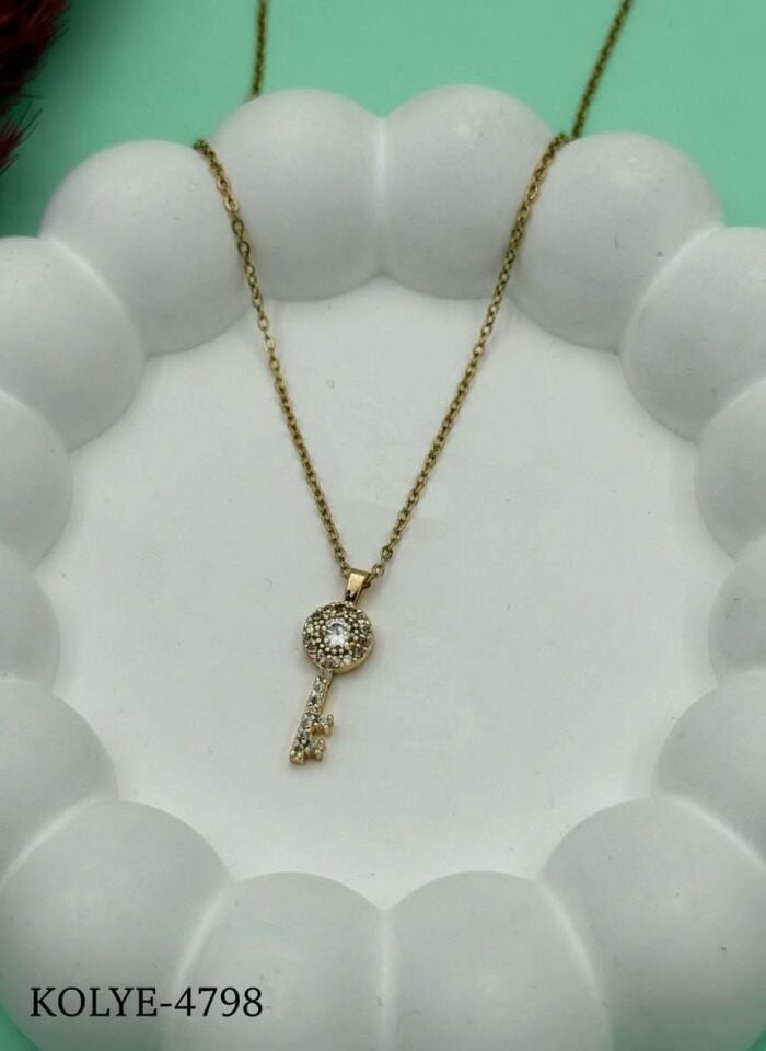 Çelik Kolye 45cm // KOLYE-4798