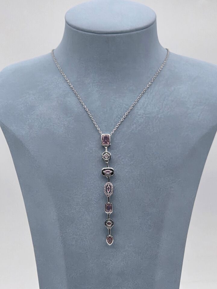 Stahl Y-Modell Halskette // NECKLACE-5849