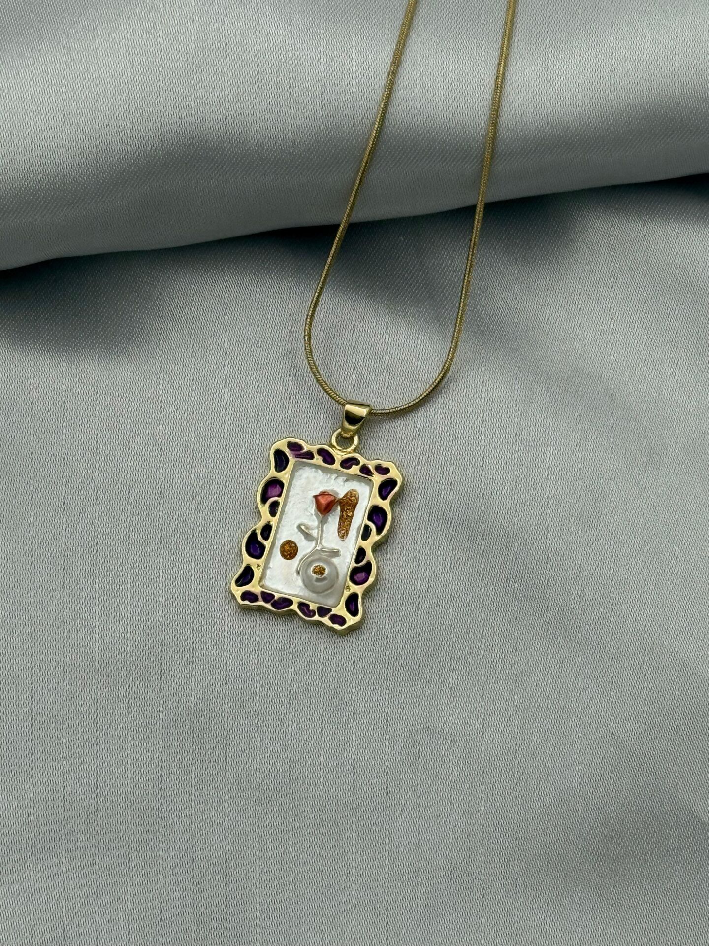 Steel Necklace 45cm // NECKLACE-5179