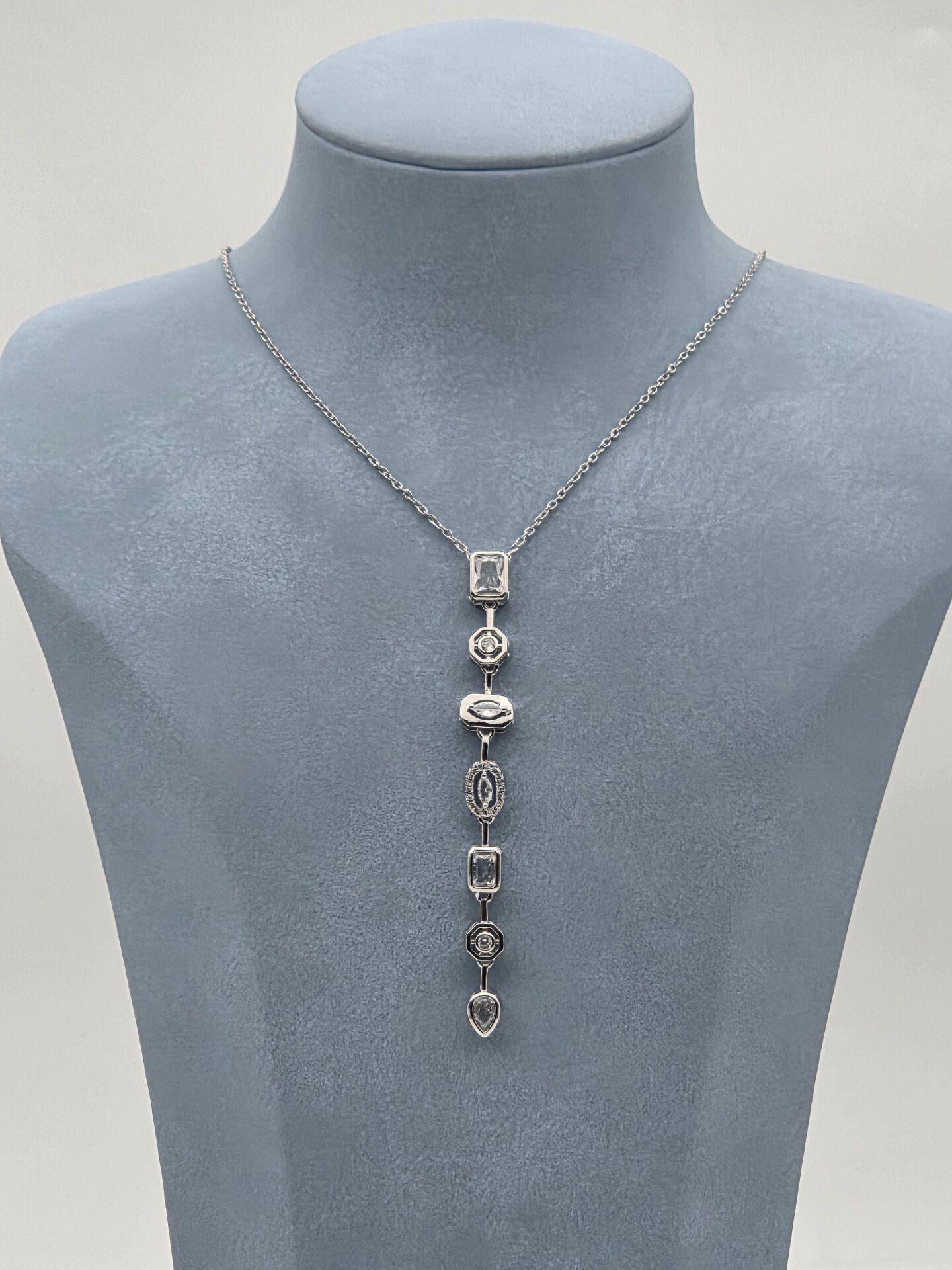 Stahl Y-Modell Halskette // NECKLACE-5852