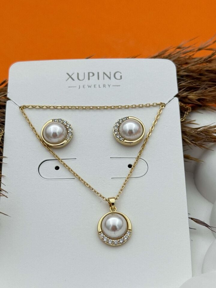 XUPING Kolye Küpe Set // K-XU-1586