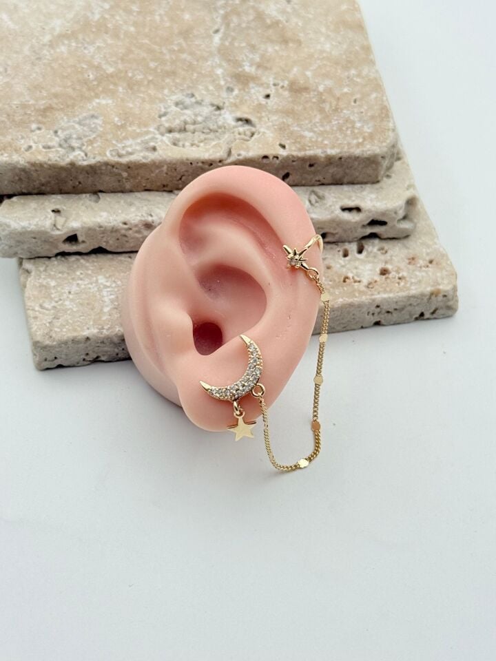 EARCUFF Kıkırdak Küpe // EAR-556