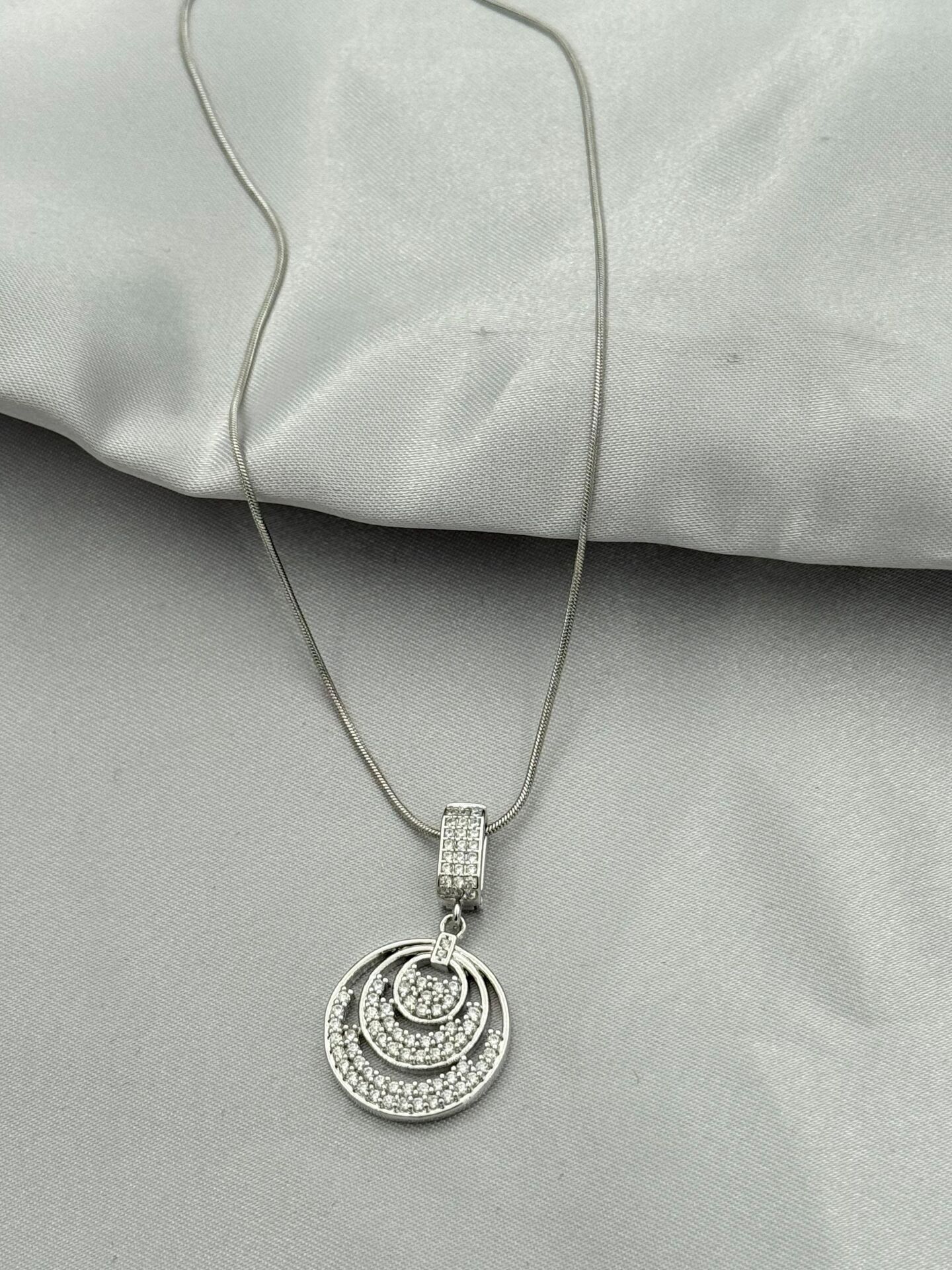 Çelik Kolye 45cm // KOLYE-5452