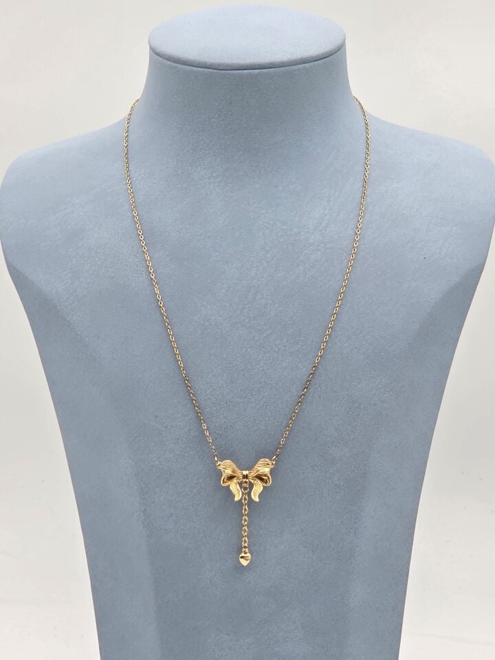 Stahlkette 45cm // HALSKETTE-5964