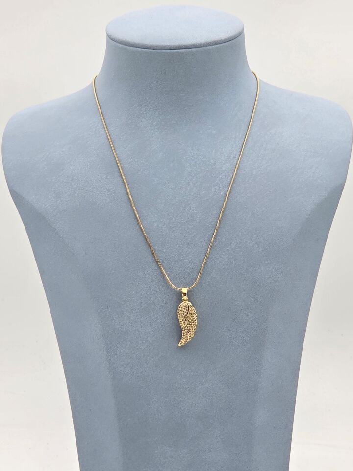 Stahlkette 45cm // HALSKETTE-5967