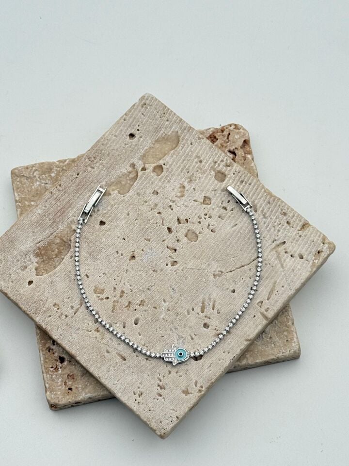 VIP Silver Renk Bileklik // BILEK-6647