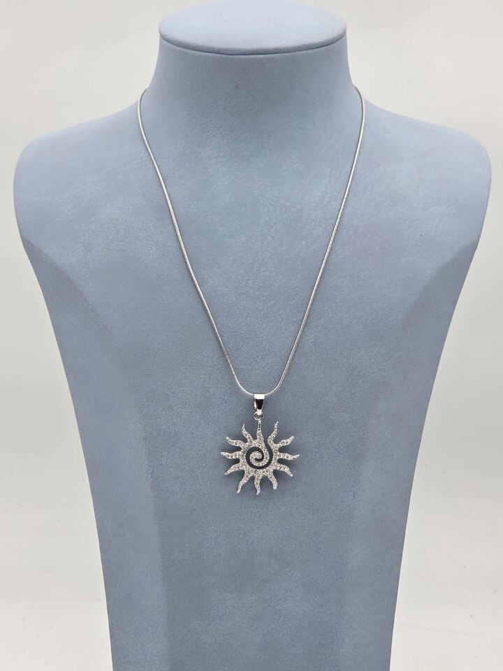 Stahlkette 45cm // HALSKETTE-5980