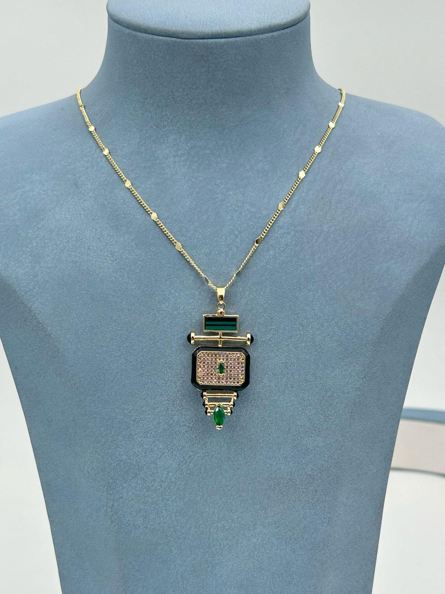 Çelik Kolye 45cm // KOLYE-5879