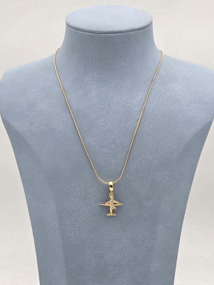 Stahlkette 45cm // HALSKETTE-5981