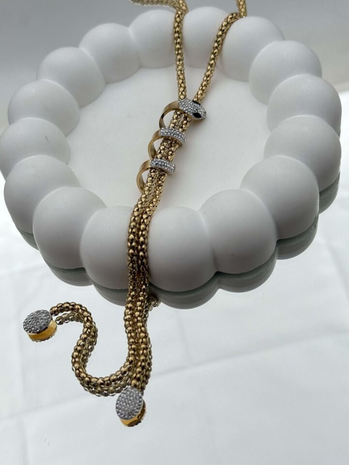 Çelik Kolye 45cm // KOLYE-4705