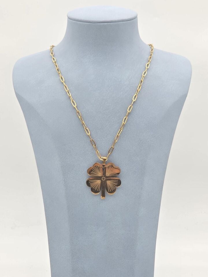 Stahlkette 45cm // HALSKETTE-5880