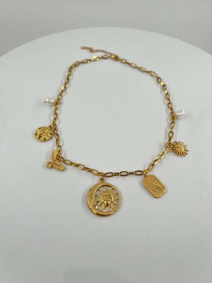 Çelik Kolye // KOLYE-4473