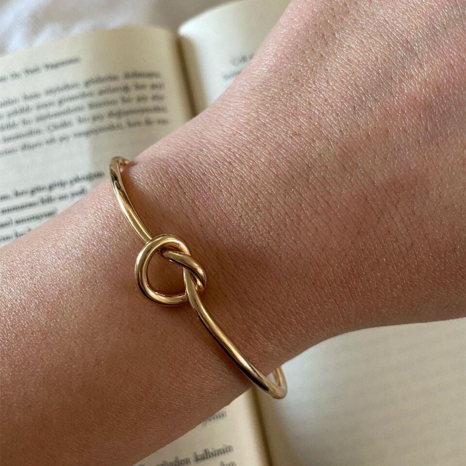 VIP Knotenarmband Goldfarbe