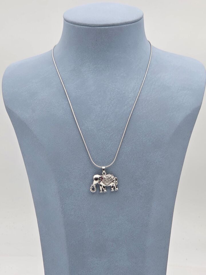 Stahlkette 45cm // HALSKETTE-5987