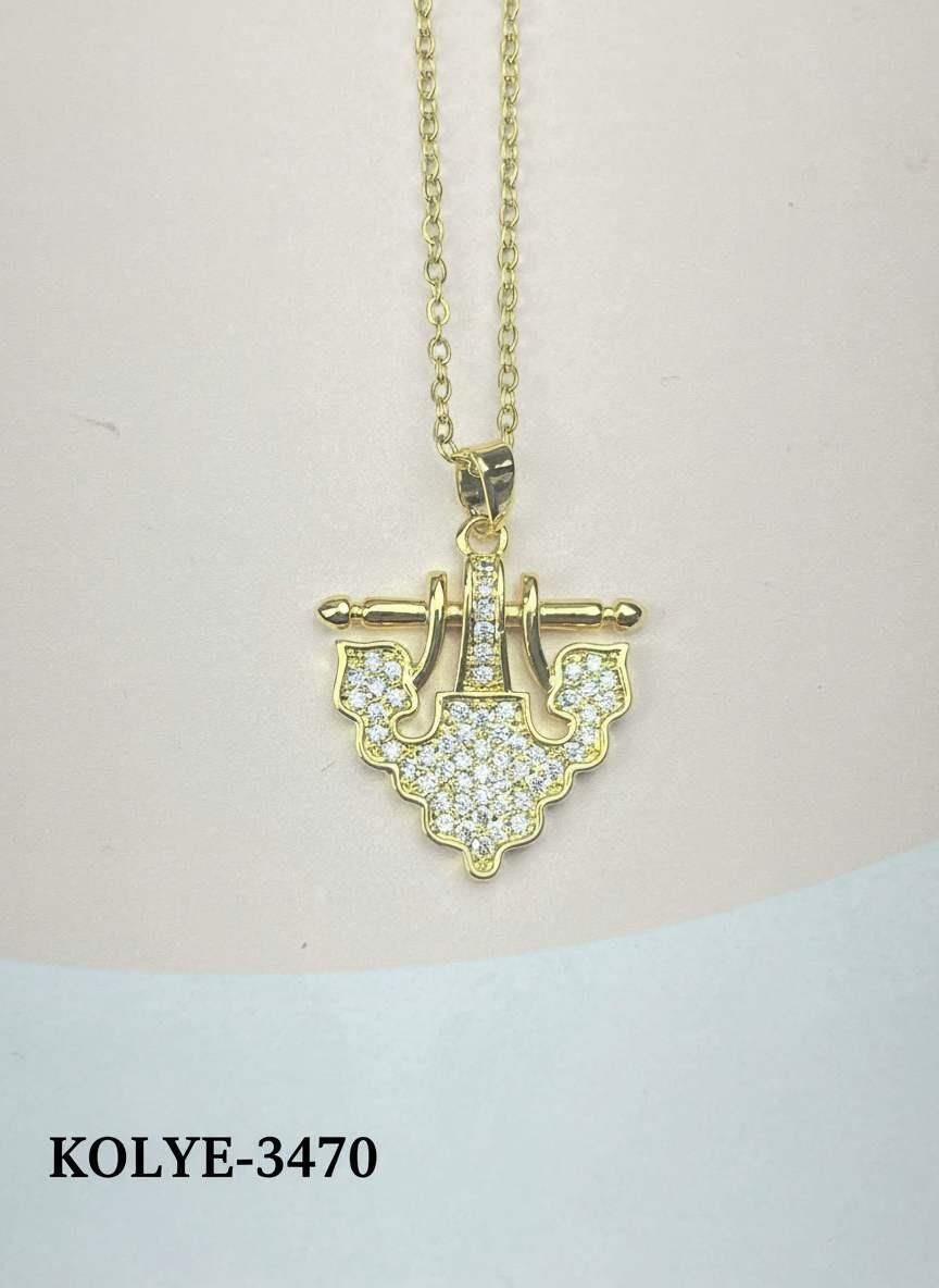 Çelik Serenay Kolye 45cm // KOLYE-3470