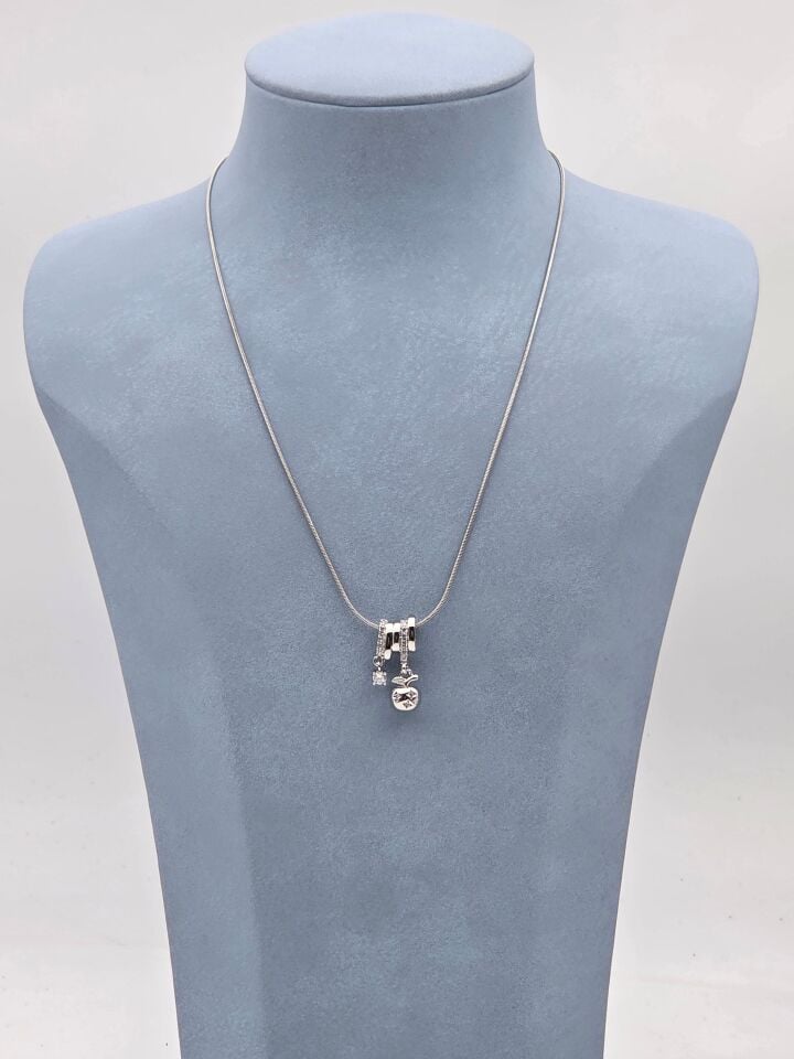 Stahlkette 45cm // HALSKETTE-5990