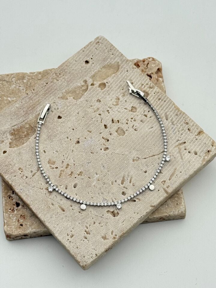 VIP Silver Renk Bileklik // BILEK-6657