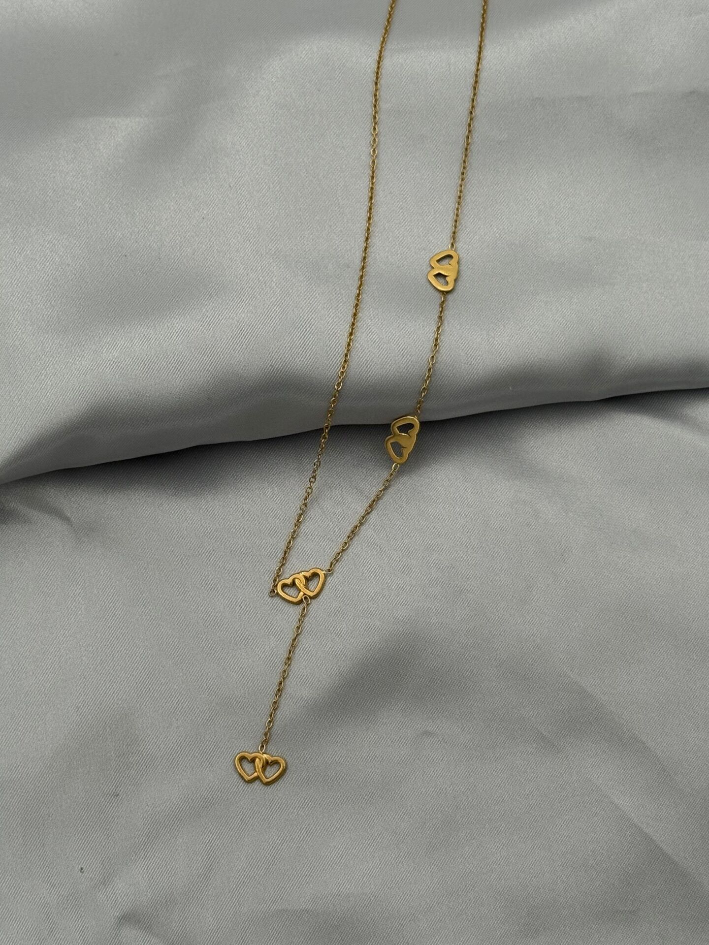 Steel Y Necklace 45cm // NECKLACE-5216