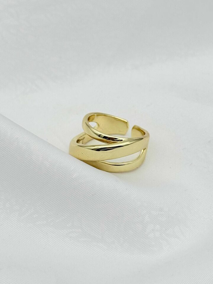 Çelik Vintage Yüzük (Ayarlanabilir) // YÜZÜK-2378