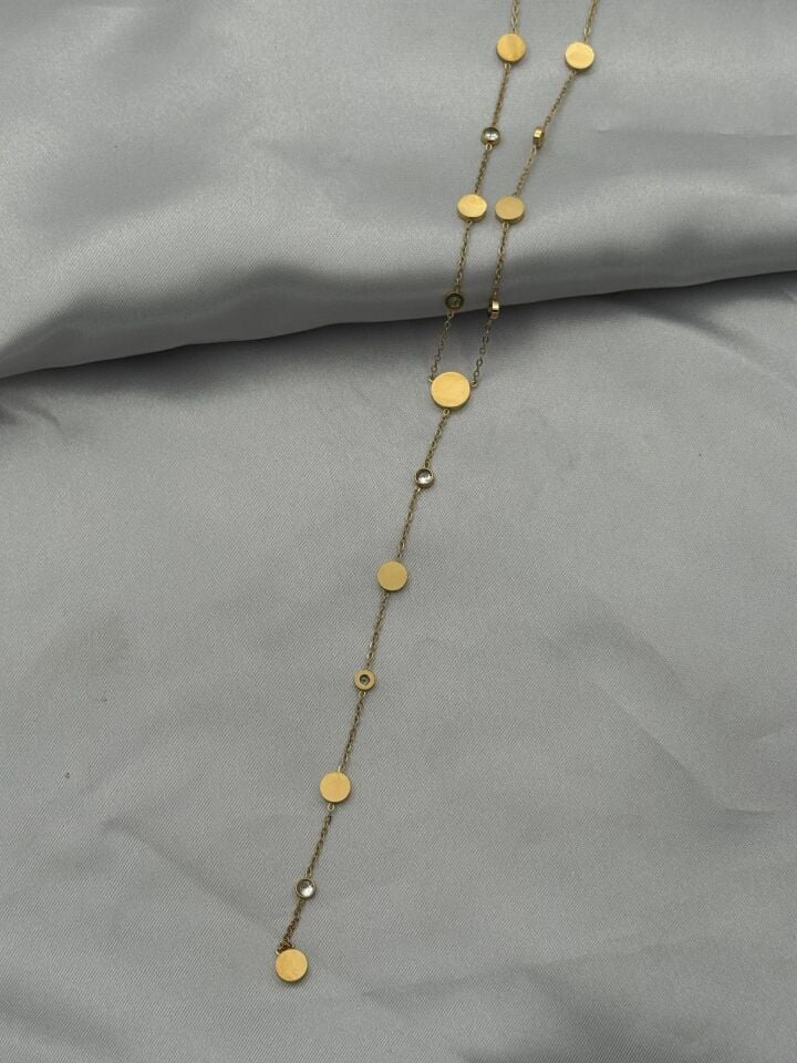 Çelik Y Kolye 45cm // KOLYE-5218