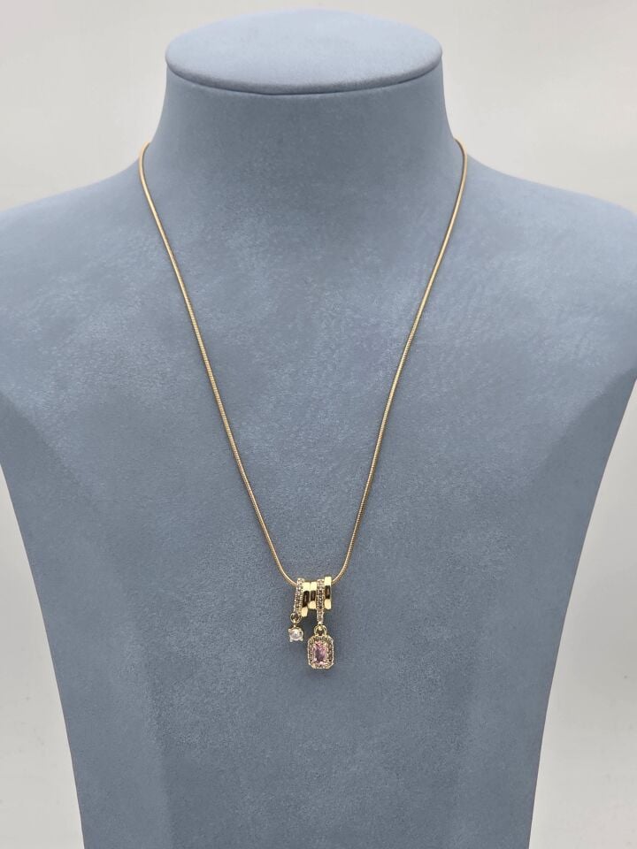 Stahlkette 45cm // HALSKETTE-5996