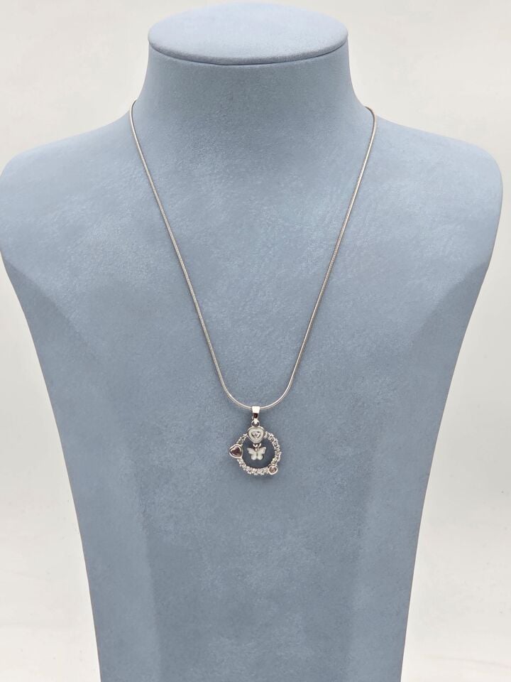 Stahlkette 45cm // HALSKETTE-5997