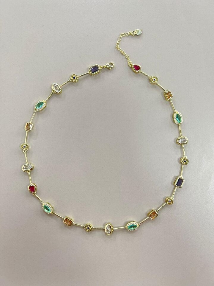 Steel Full Y Necklace // NECKLACE-5223