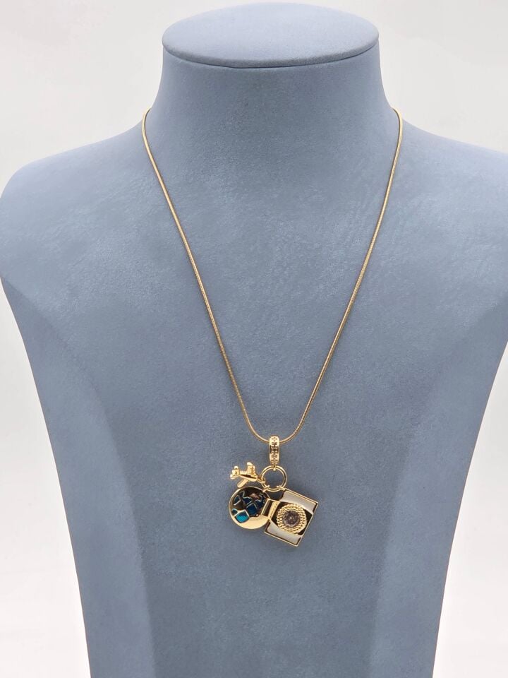 Stahlkette 45cm // HALSKETTE-6001