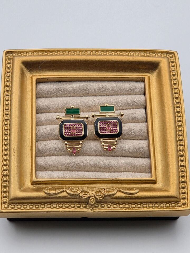 Stahlohrring // OHRRING-3897