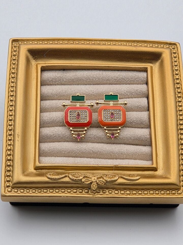 Stahlohrring // OHRRING-3898