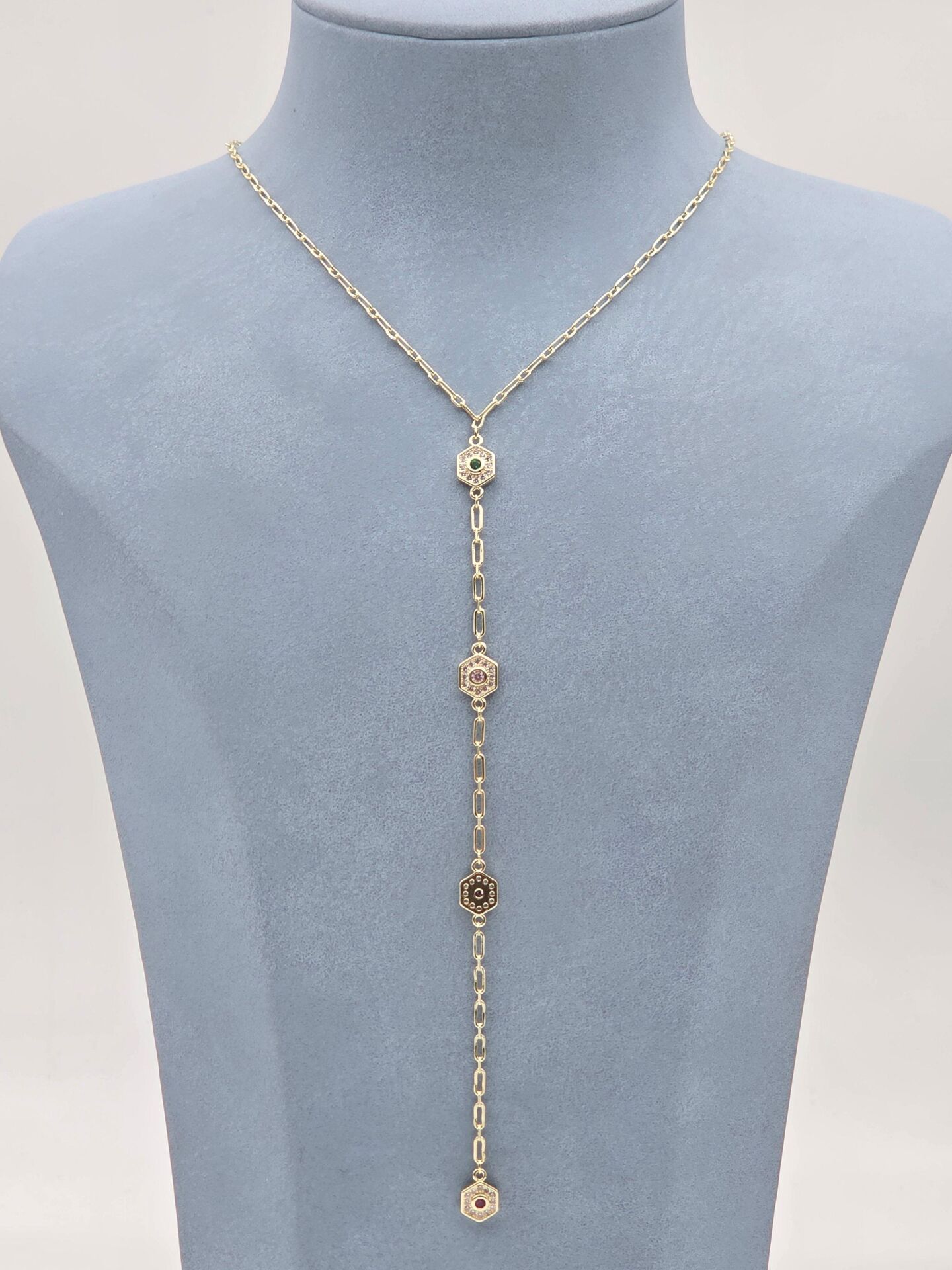 VIP Y Model Kolye 55+5 cm // KOLYE-6176