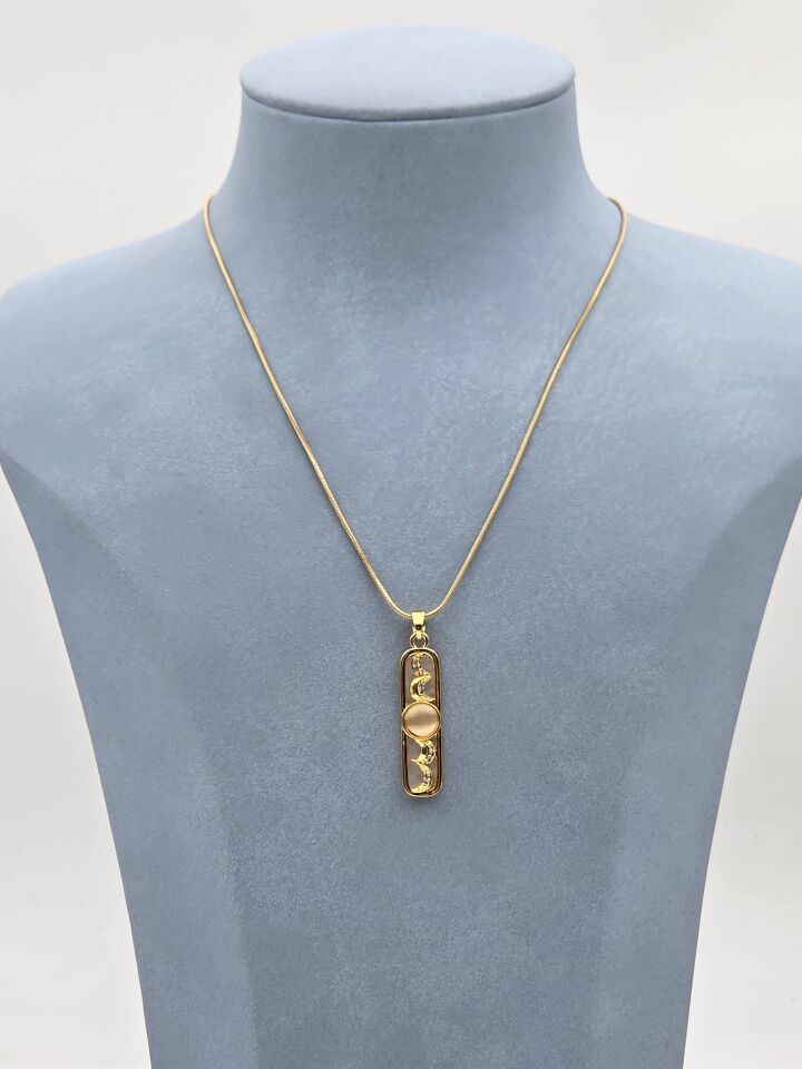 Çelik Kolye 45cm // KOLYE-6009