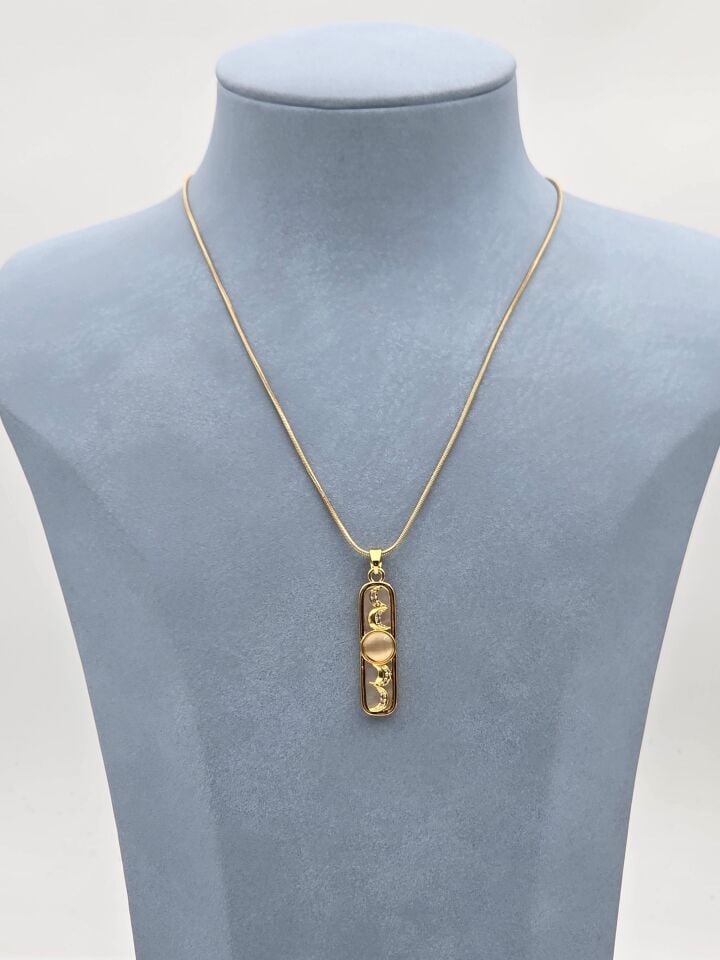 Çelik Kolye 45cm // KOLYE-6009