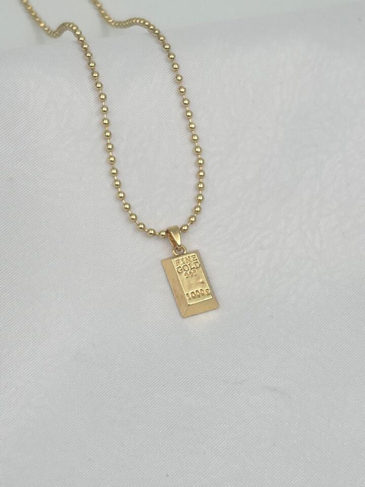 Çelik Kolye 45cm // KOLYE-6296