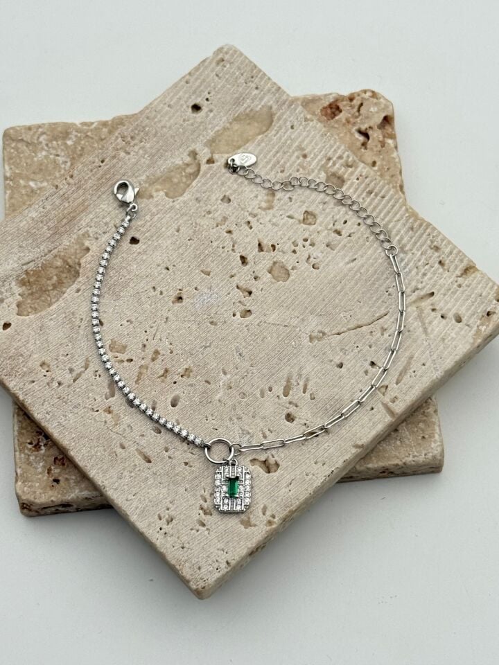 VIP Silver Renk Bileklik // BILEK-6677