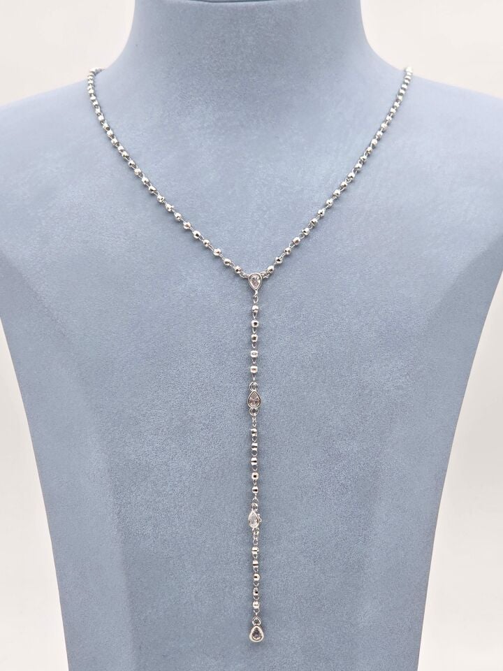 VIP Y Model Kolye 55+5 cm // KOLYE-6179