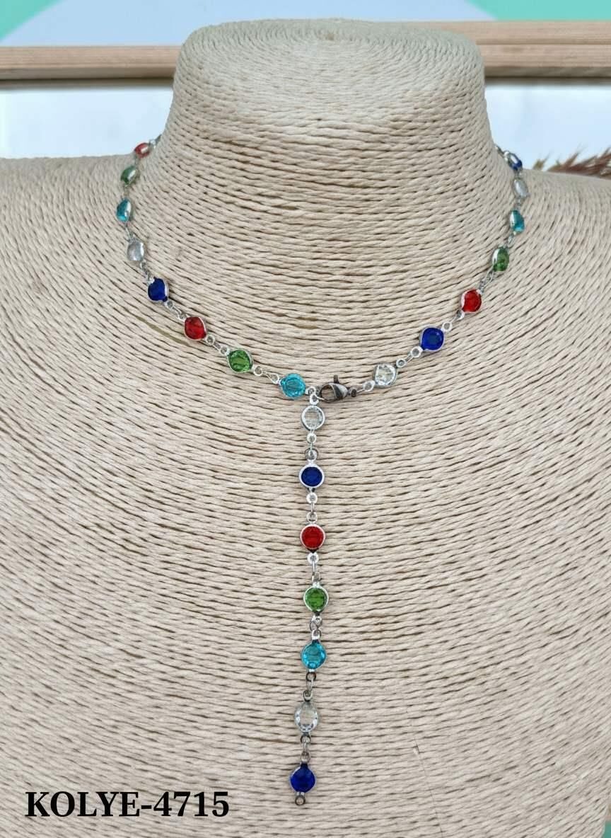 Vip Y  Kolye Sılver