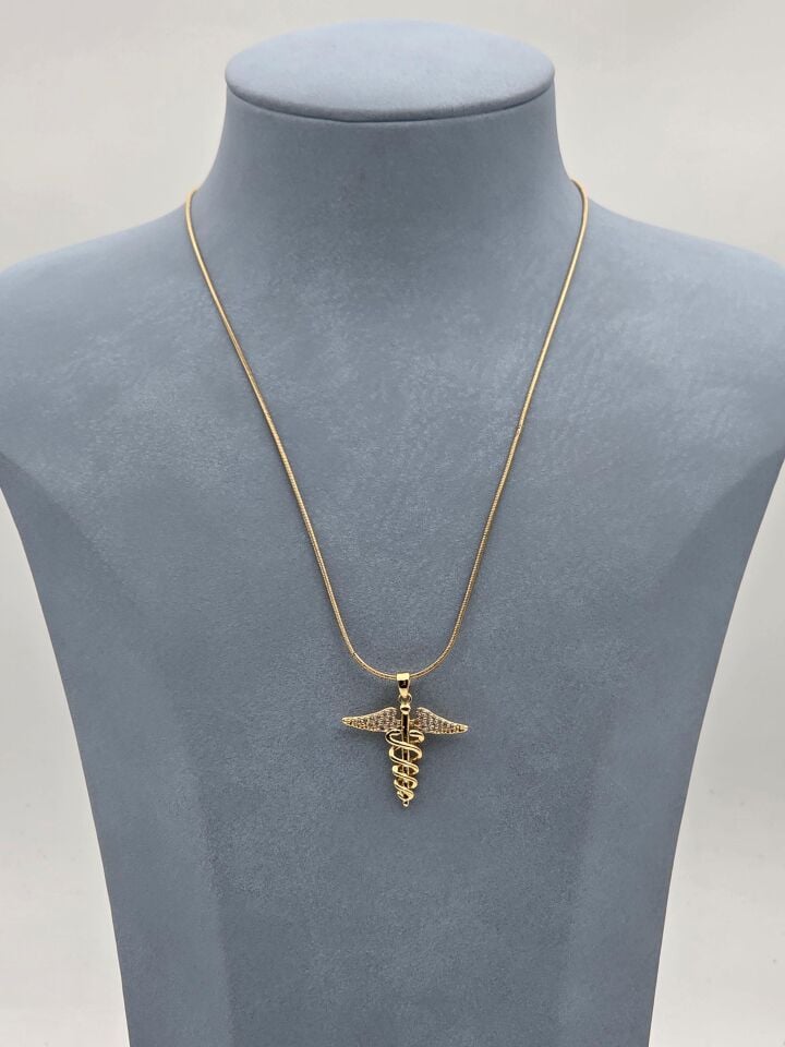 Stahlkette 45cm // HALSKETTE-6012