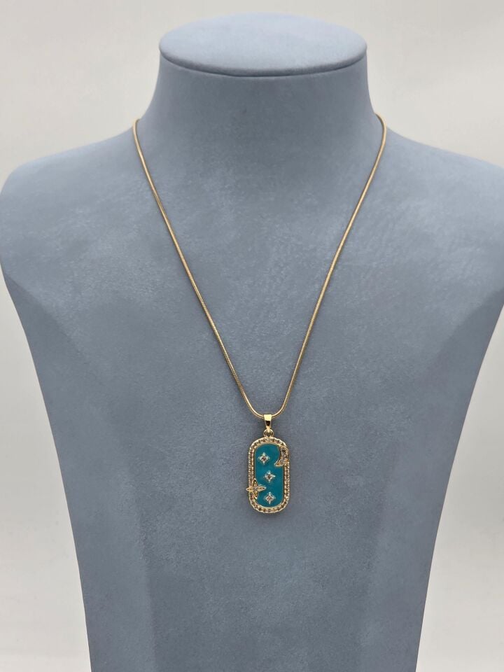 Stahlkette 45cm // HALSKETTE-6013