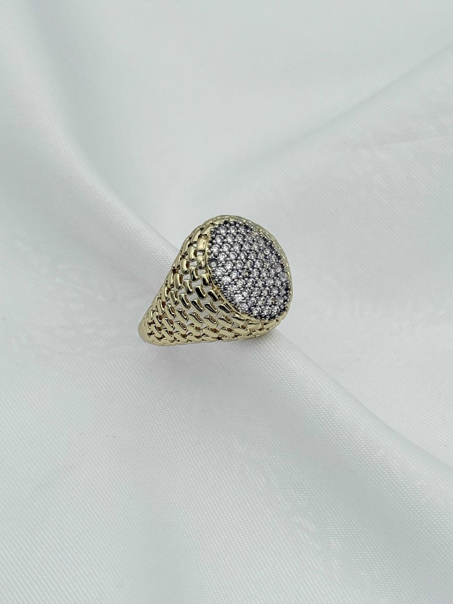 Çelik Çift Renk Yüzük (Ayarlanabilir) // YÜZÜK-2403